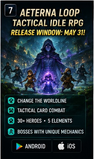 Aeterna Loop turns idle RPG progression into a worldline reset problem