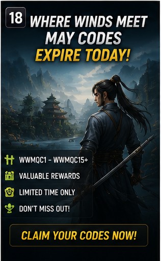 Where Winds Meet codes hit their final day for May rewards