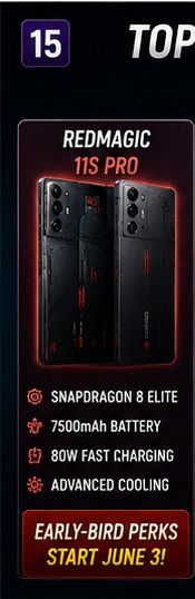 RedMagic 11S Pro early-bird perks start tomorrow for serious mobile players