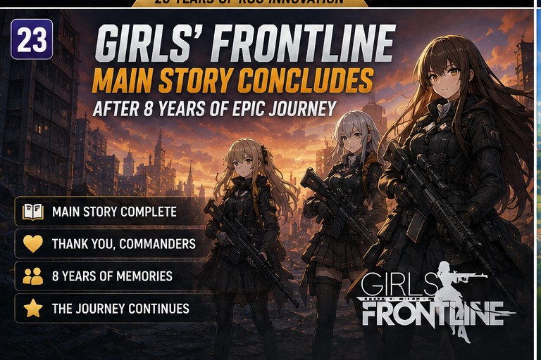 Girls’ Frontline ends its main story after eight years but keeps the servers alive
