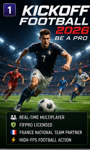 Kickoff Football 2026 launches into a crowded mobile football summer