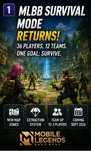 Mobile Legends Survival Mode is officially coming back with a smarter battle royale twist