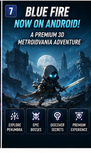 Blue Fire brings premium 3D metroidvania platforming to Android