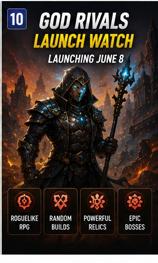 God Rivals enters final launch-watch day before its June 8 roguelike RPG release
