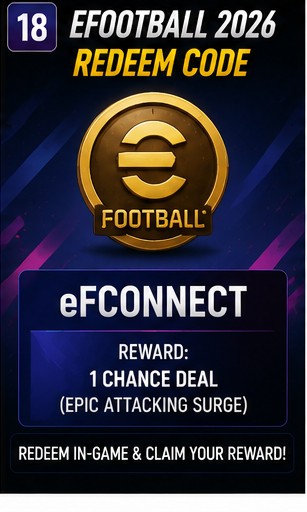 eFootball 2026 code eFCONNECT keeps Epic Attacking Surge chase alive