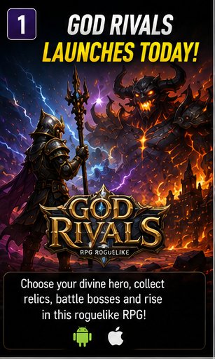 God Rivals launches today with divine roguelike RPG chaos