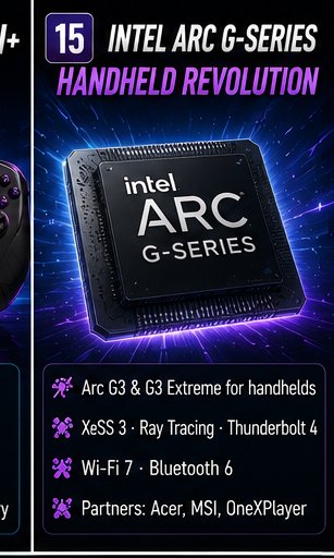 Intel Arc G-Series turns Windows handheld chips into a real fight again