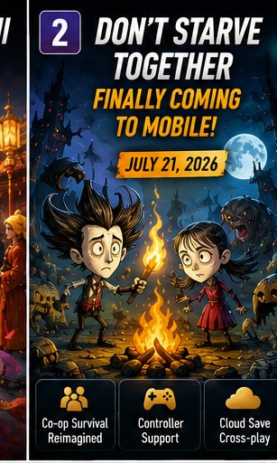 Don’t Starve Together finally gets a mobile launch date after the Netflix detour