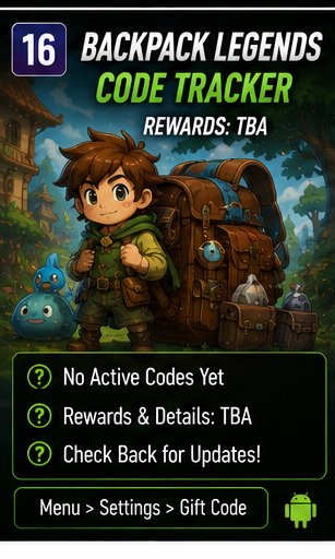 Backpack Legends code tracker is live, but rewards are still TBA