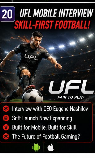 UFL Mobile interview lays out a skill-first challenge to football giants