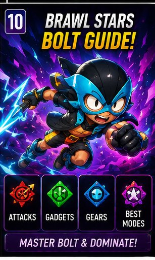 Brawl Stars Bolt guide helps players learn the new speed-focused brawler