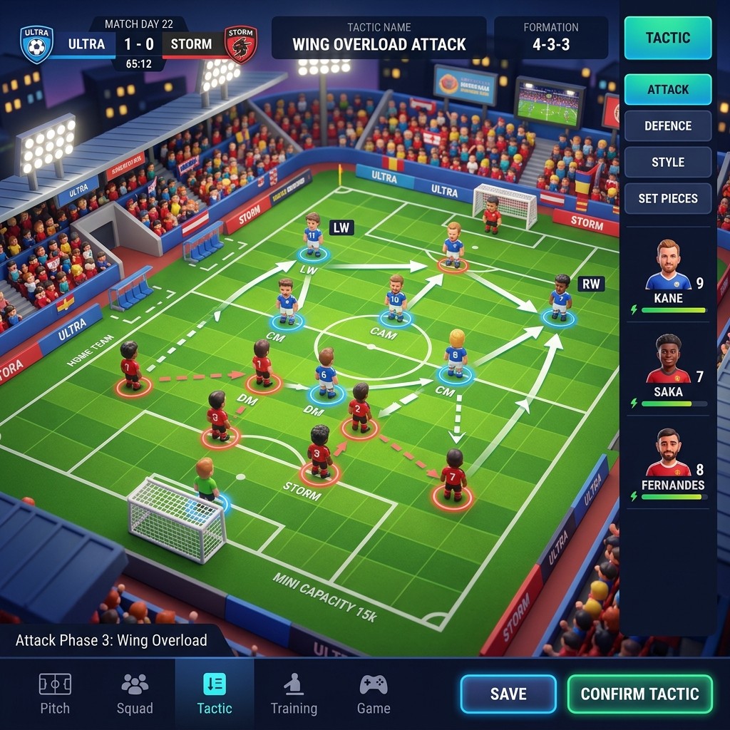 Football Maestro Mini opens pre-registration for Android football managers