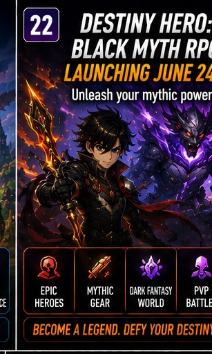 Destiny Hero: Black Myth RPG aims for a June 24 fantasy launch