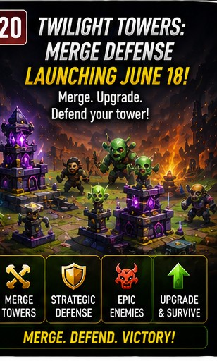 Twilight Towers: Merge Defense lines up June 18 for tower-defense fans