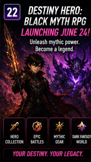 Destiny Hero: Black Myth RPG aims for a June 24 fantasy launch