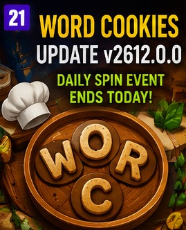 Word Cookies receives v2612.0.0 update