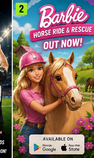 Barbie Horse Ride & Rescue launches on Android and iOS