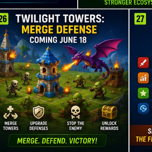 Twilight Towers: Merge Defense lines up for June 18