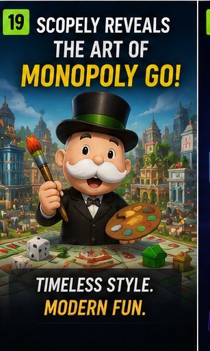 Scopely explains the recipe behind Monopoly Go’s art style