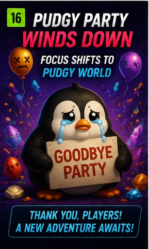 Pudgy Party is being wound down