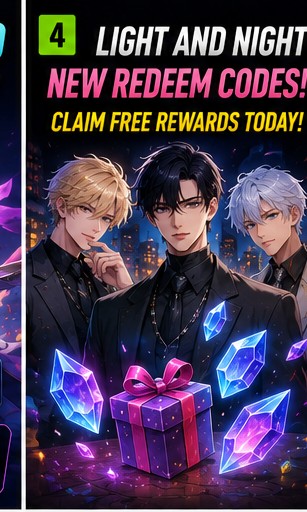 Light and Night redeem codes updated today