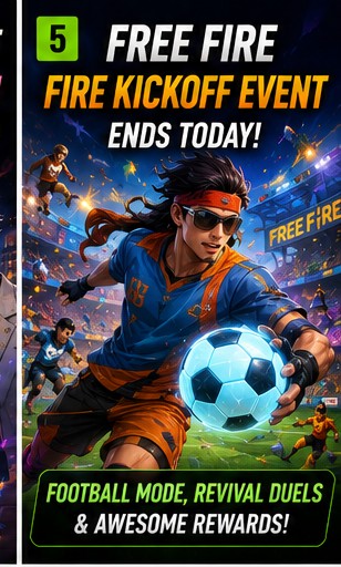 Free Fire Fire Kickoff event ends today