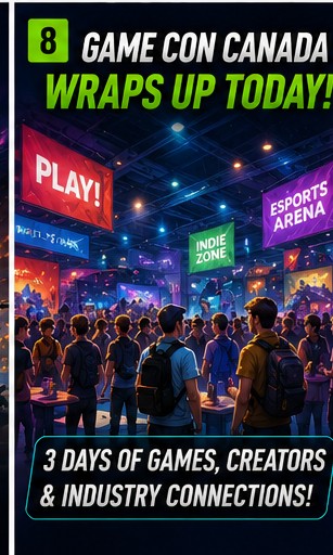 Game Con Canada wraps up today in Edmonton