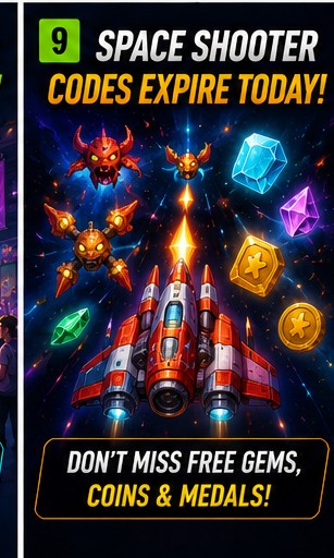 Space Shooter codes expire today