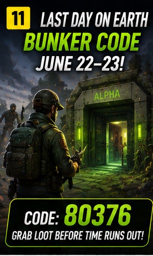 Last Day on Earth bunker code active for June 22-23
