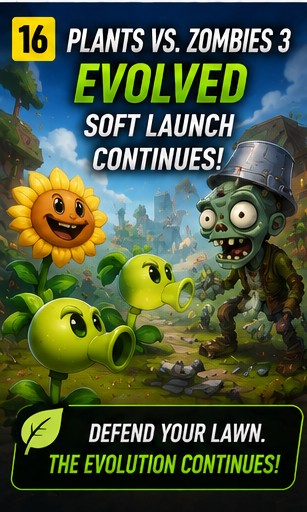 Plants vs. Zombies 3: Evolved keeps testing in select markets