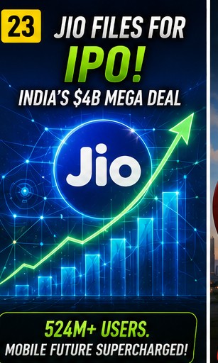 Jio files for IPO that could become India’s largest share sale