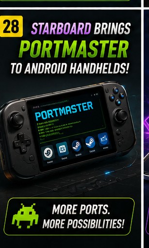 Starboard brings PortMaster to Android handhelds