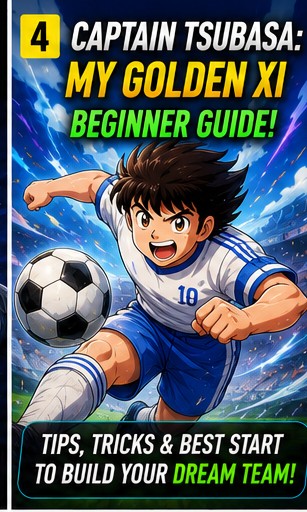Captain Tsubasa: My Golden XI beginner guide lands