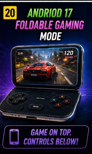 Android foldable gaming mode stays in focus