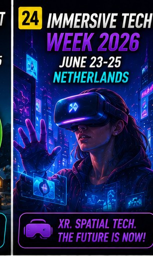 Immersive Tech Week 2026 begins in the Netherlands
