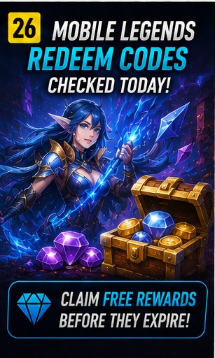 Mobile Legends redeem codes checked today