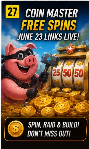 Coin Master free spins links refreshed for June 23