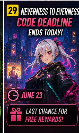 Neverness to Everness code deadline hits today