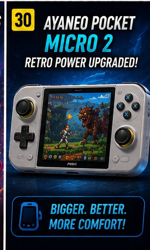 AYANEO Pocket Micro 2 remains a hot retro handheld watch