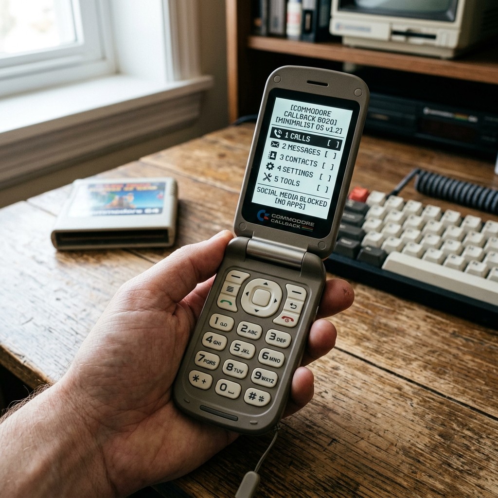 Commodore Callback 8020 keeps retro-phone buzz alive