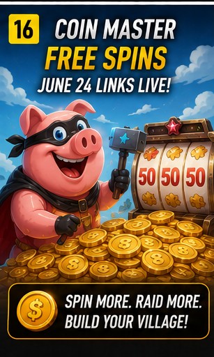 Coin Master free spins links refreshed for June 24