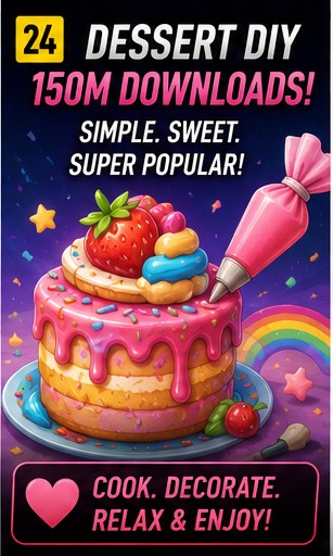 Dessert DIY tops 150m downloads