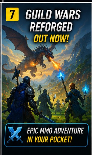 Guild Wars Reforged launches today on mobile
