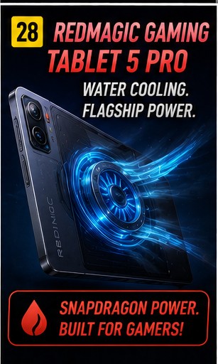 RedMagic Gaming Tablet 5 Pro teased ahead of June 30 launch