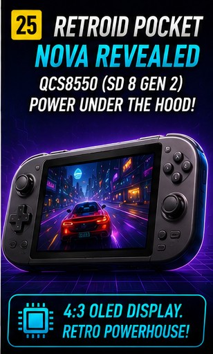 Retroid Pocket Nova processor revealed