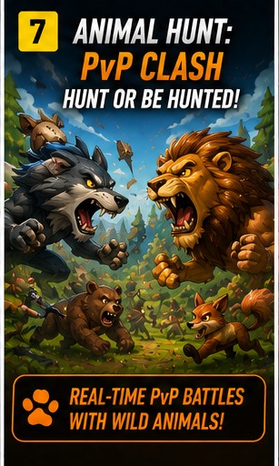Animal Hunt: PvP Clash launches today
