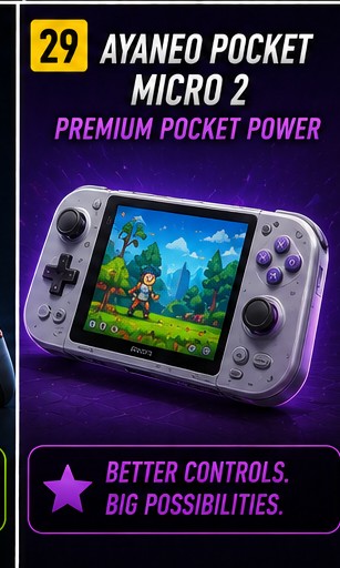 AYANEO Pocket Micro 2 remains a premium retro-handheld watch