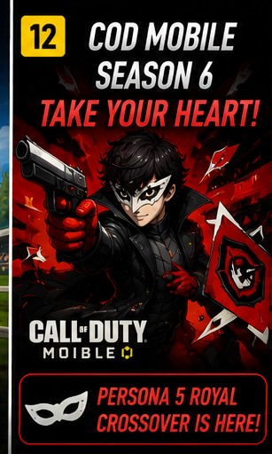 COD Mobile Season 6: Take Your Heart brings Persona 5 Royal crossover