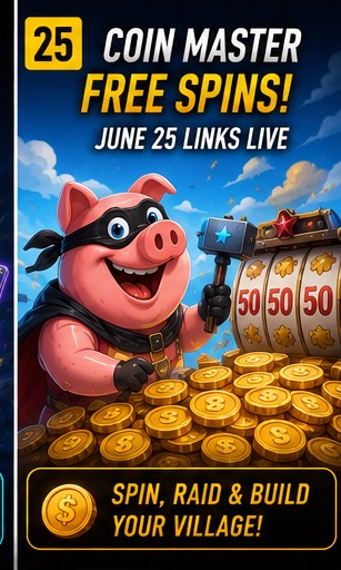 Coin Master free spins links refreshed for June 25