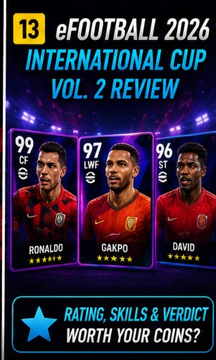 eFootball 2026 International Cup Vol. 2 pack review goes live